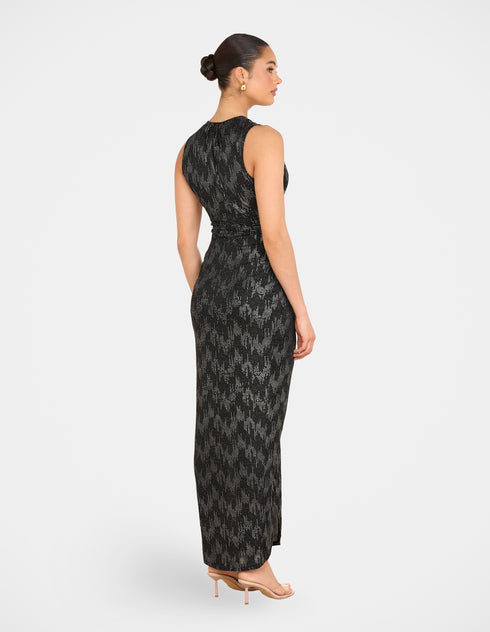 Laurentian  V-neck Gown